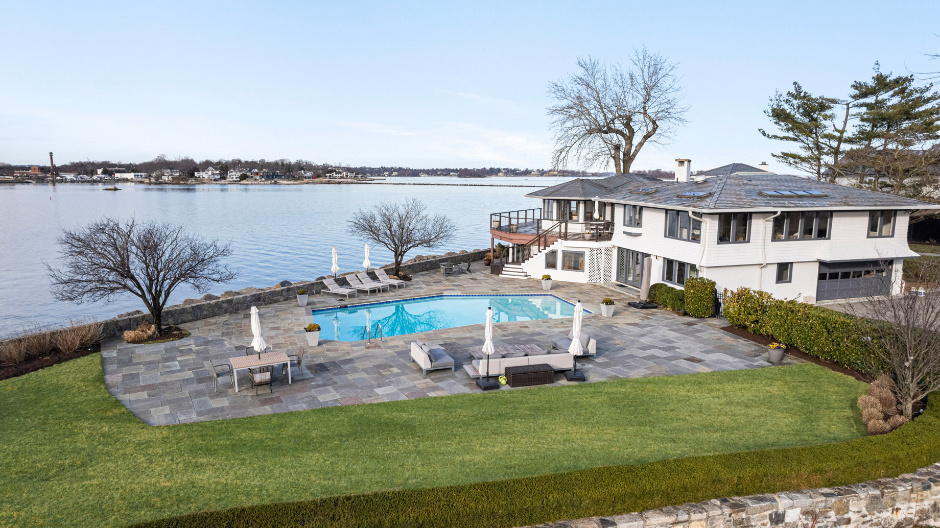 Manursing Island Waterfront Residence – 6 N Island Drive, Rye, NY, USA – 2