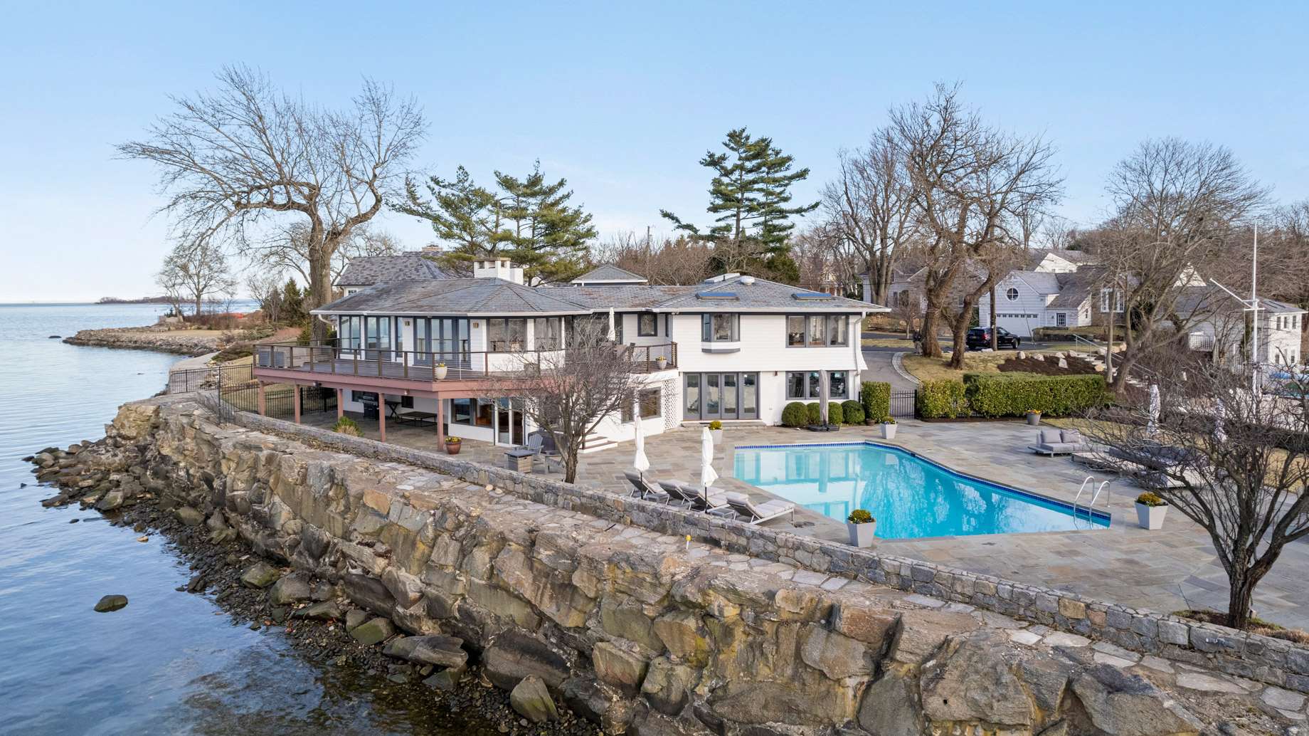 Manursing Island Waterfront Residence – 6 N Island Drive, Rye, NY, USA – 45