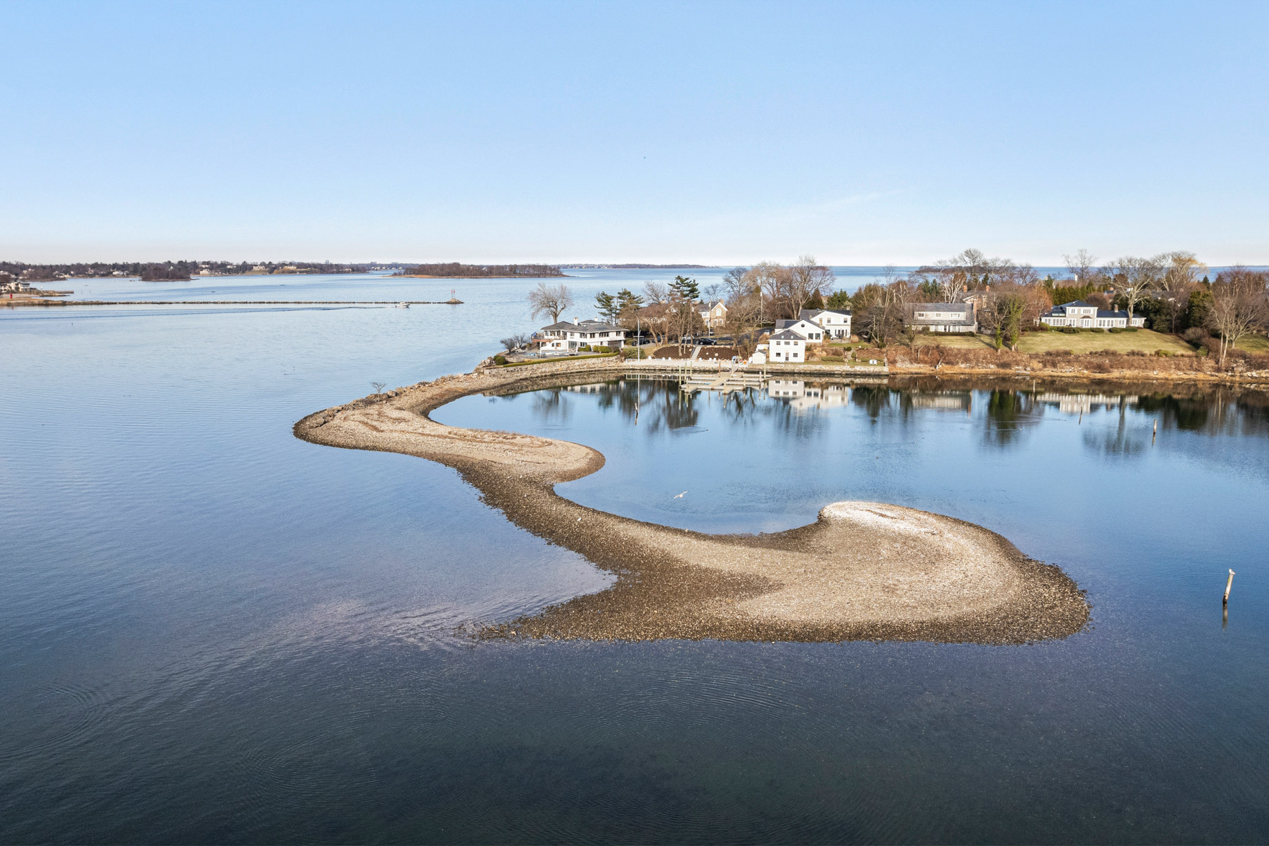 Manursing Island Waterfront Residence – 6 N Island Drive, Rye, NY, USA – 48