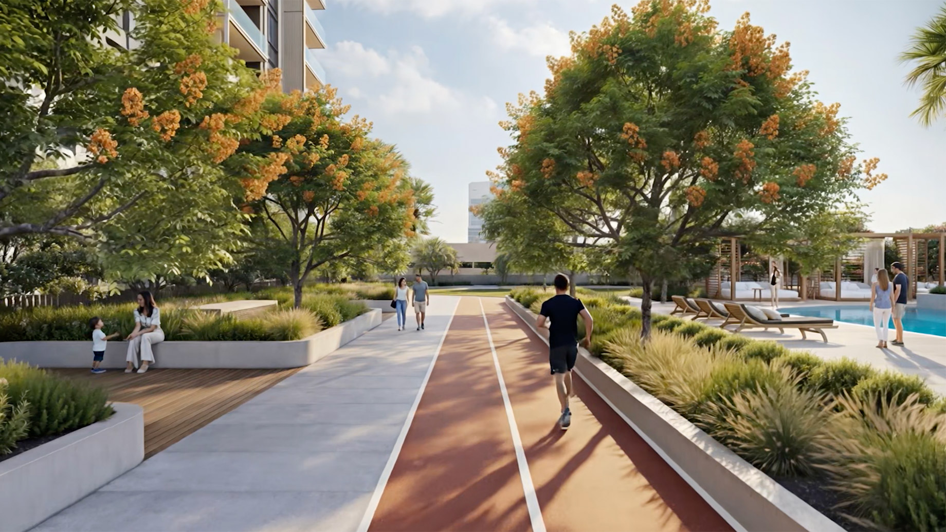 Abu Dhabi, Tara Park - Wellness and Sport Amenities - UAE New Development