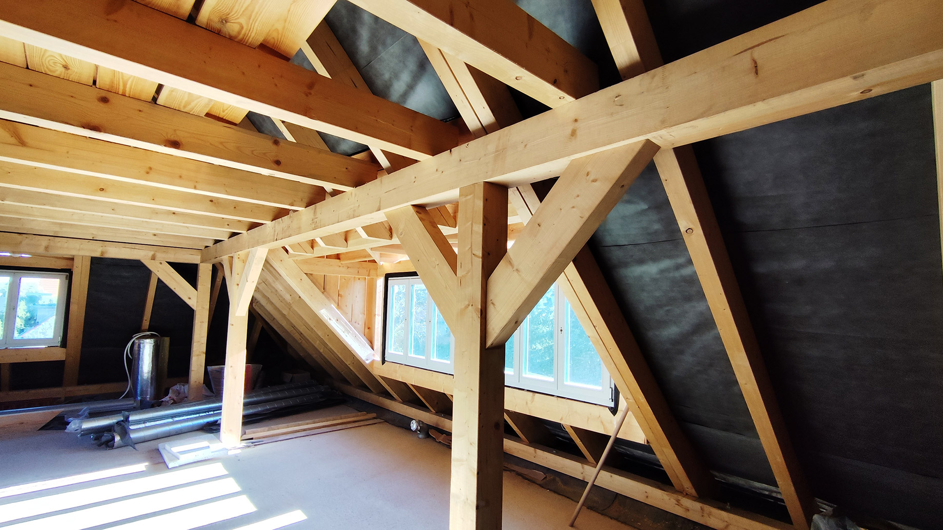 Attic of a House Restored