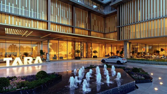 Entrance to Abu Dhabi, Tara Park - UAE New Development