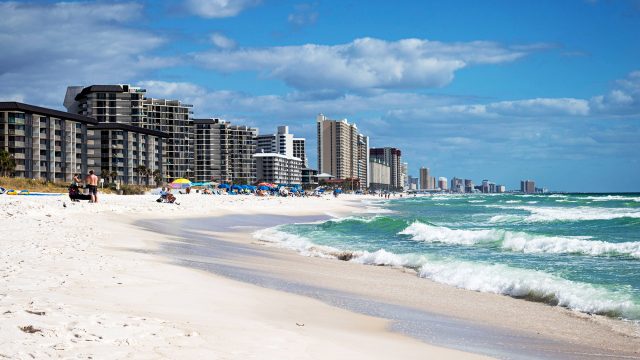 Gulf of America Waterfront Luxury Apartments and Condos in Panama Beach City, Florida, USA