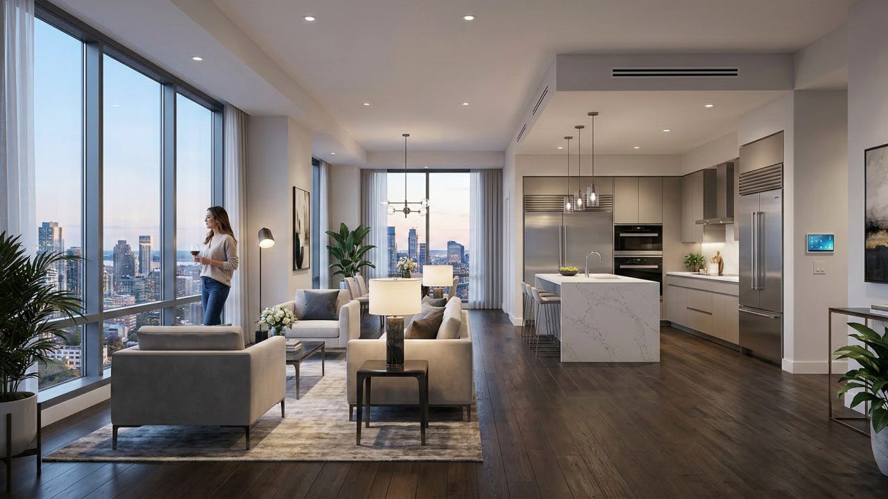 High-End Apartment Living With Modern Features and Comfort – The ...