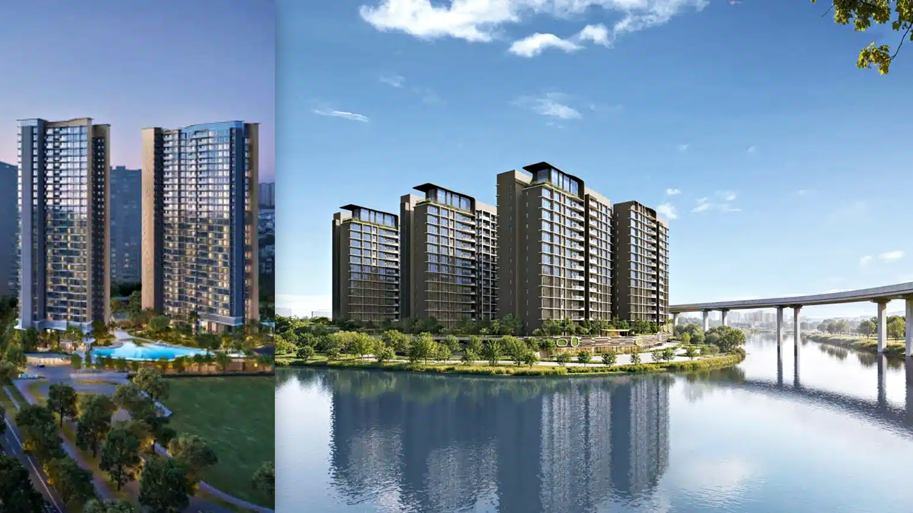 Vela Bay and Tengah Garden Residences - New Developments in Singapore