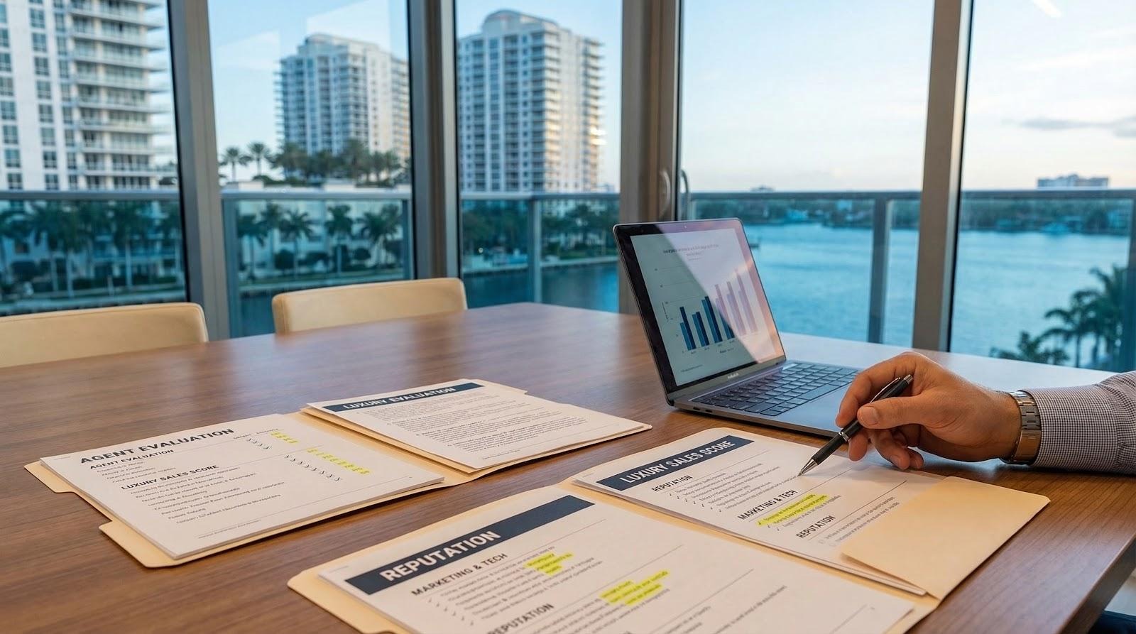 Managing Paperwork in a Waterfront Luxury Condo in Florida