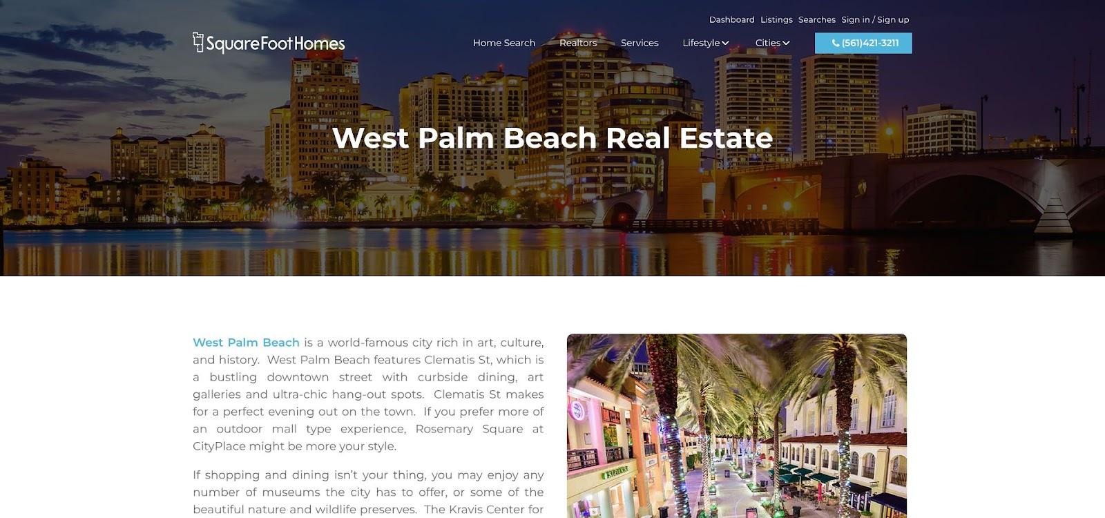 West Palm Beach Real Estate from SquareFoot Homes