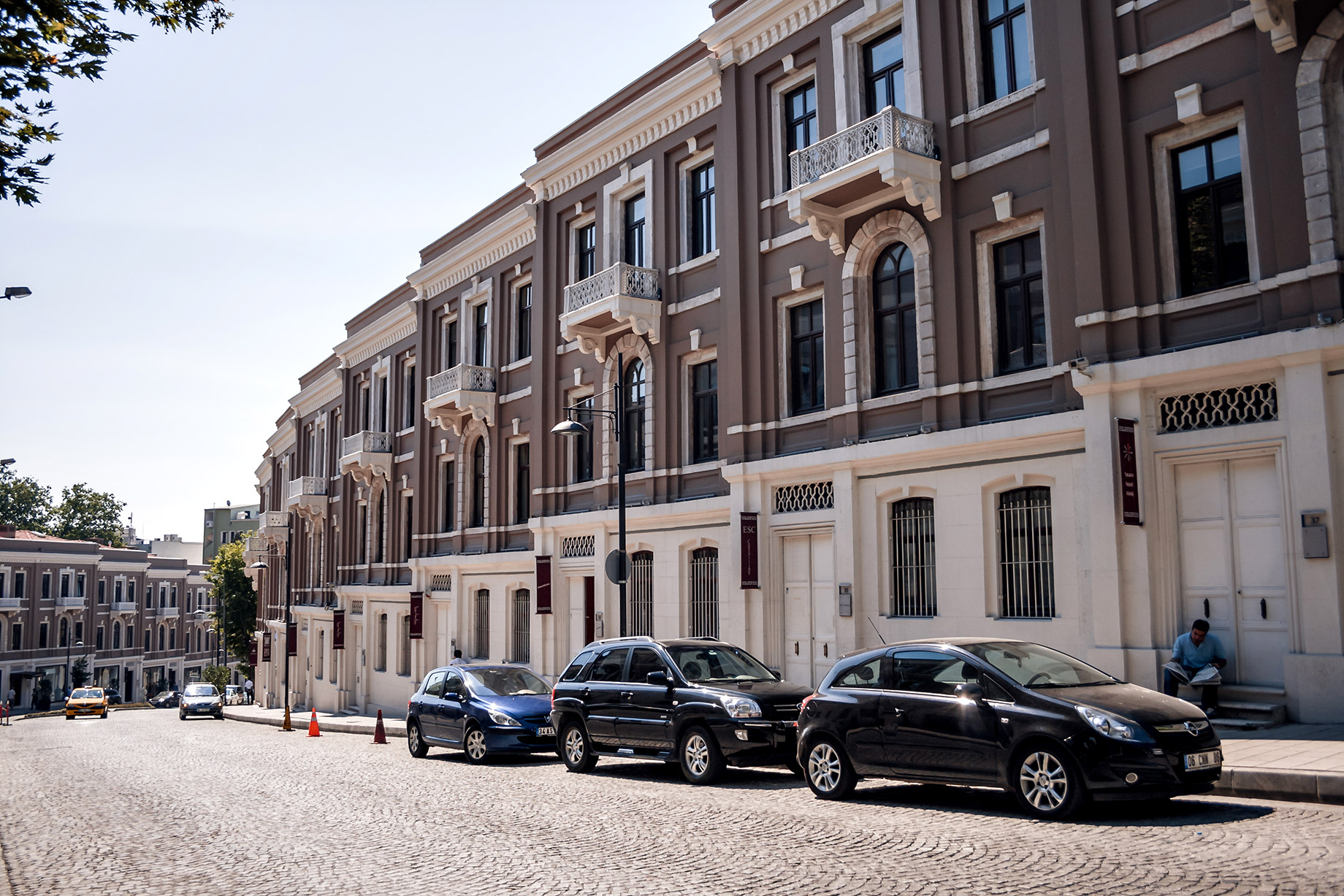 Akaretler Row Houses in Beşiktaş, Istanbul, Türkiye