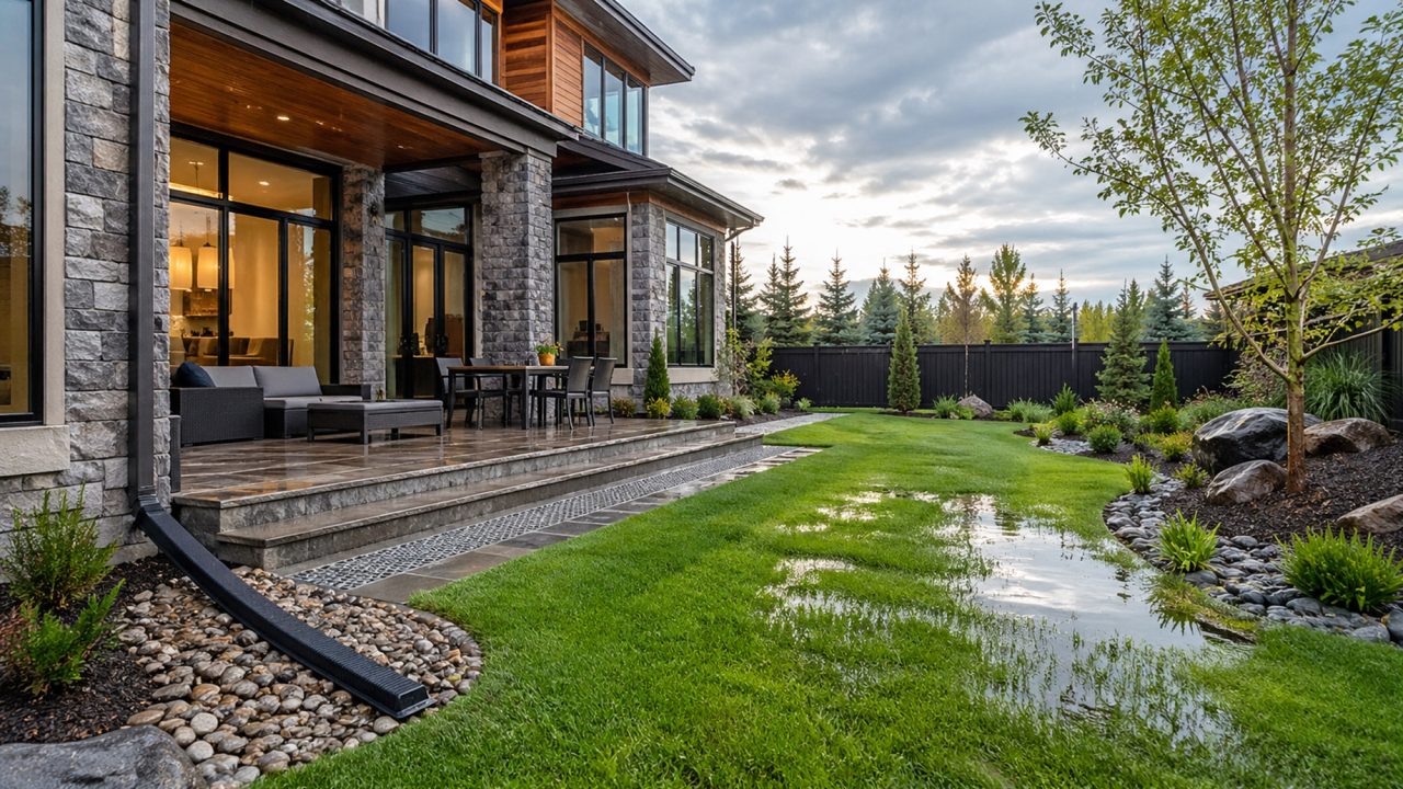 Backyard Drainage Problems in Calgary and How to Fix Them Properly ...