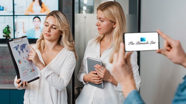 Female Influencers Creating Social Media Content