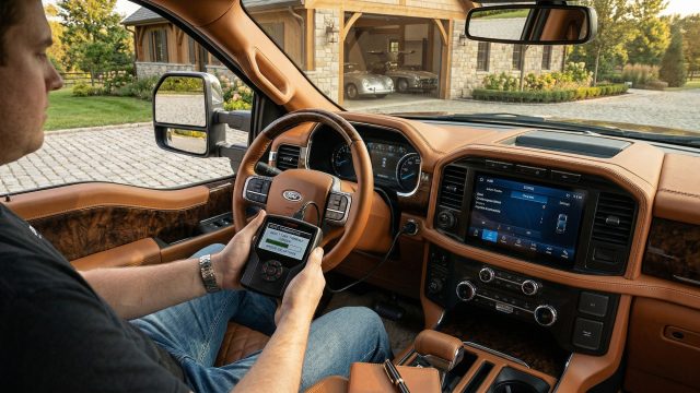 High-End Diesel Performance Tuning in a Luxury Truck