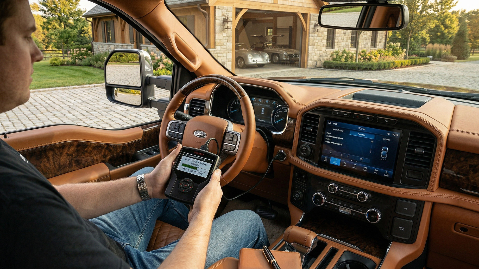 High-End Diesel Performance Tuning in a Luxury Truck