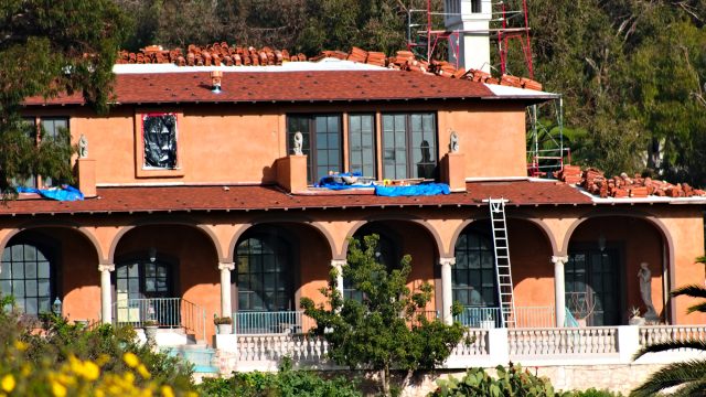 Mediterranean-style Hillside Home Under Renovation in Torrance Beach, California, USA