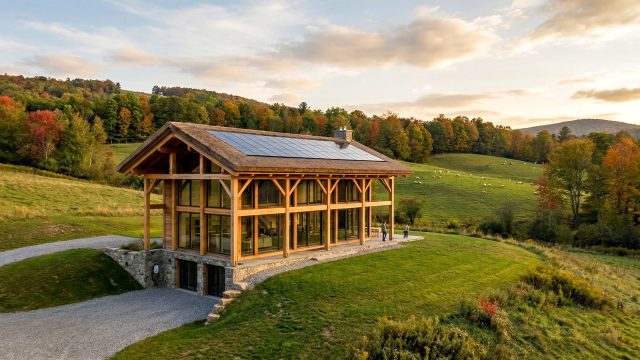 Vermont Timber Frame Home