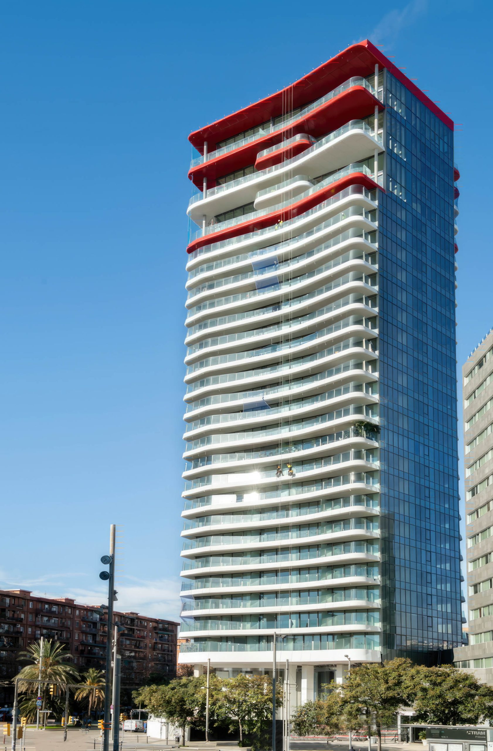 02b – Antares Barcelona – Landmark Luxury Seaside Apartments in Diagonal Mar on the Catalan Coast in Spain