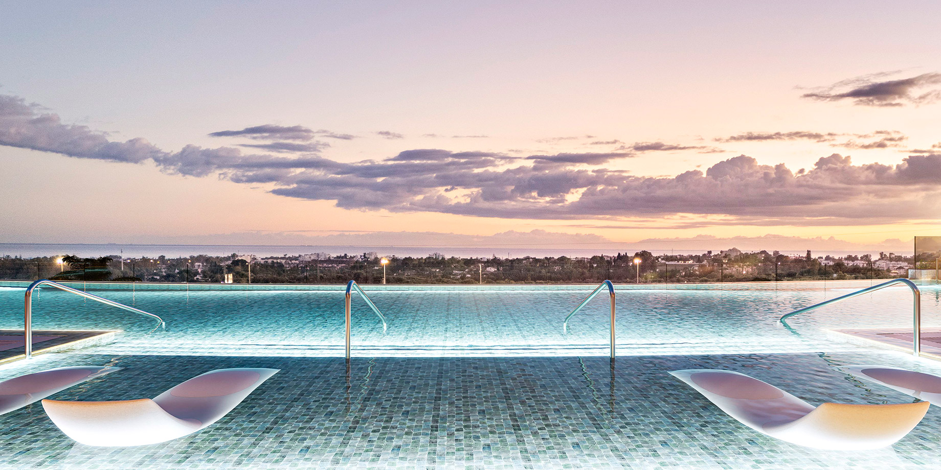 Rooftop Pool at a New Luxury Development - Costa del Sol, Spain