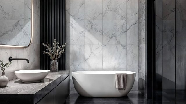 The Aesthetics of Granite in a Modern Bathroom Design