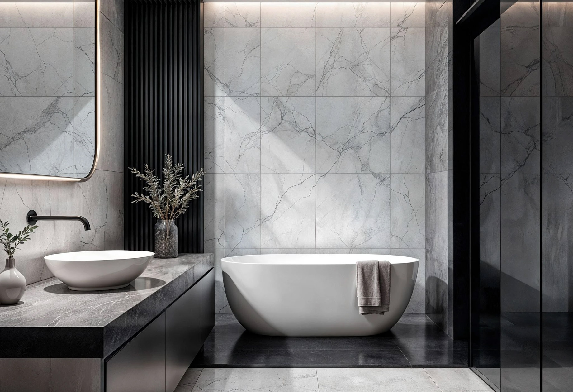 The Aesthetics of Granite in a Modern Bathroom Design