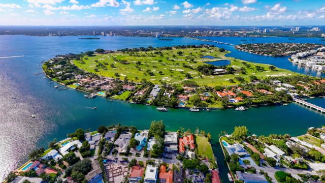 Indian Creek Billionaire Island - Miami Beach, Florida, USA