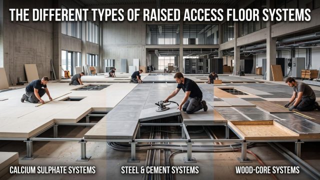 The Different Types of Raised Access Floor Systems