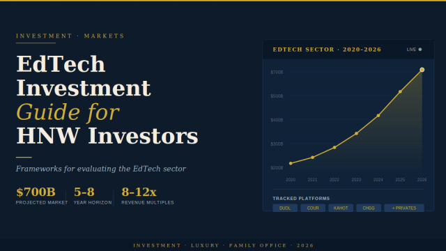 EdTech Investment: Expert Guide for HNW Investors