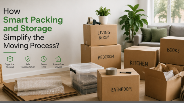 How Smart Packing and Storage Simplify the Moving Process?
