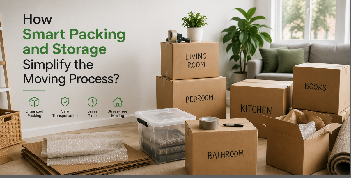 How Smart Packing and Storage Simplify the Moving Process?