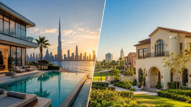 Sharjah vs Dubai: Where Can Luxury Villa Buyers Find Better Space and Value?