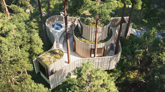 Treehotel Oasis - Harads, Sweden