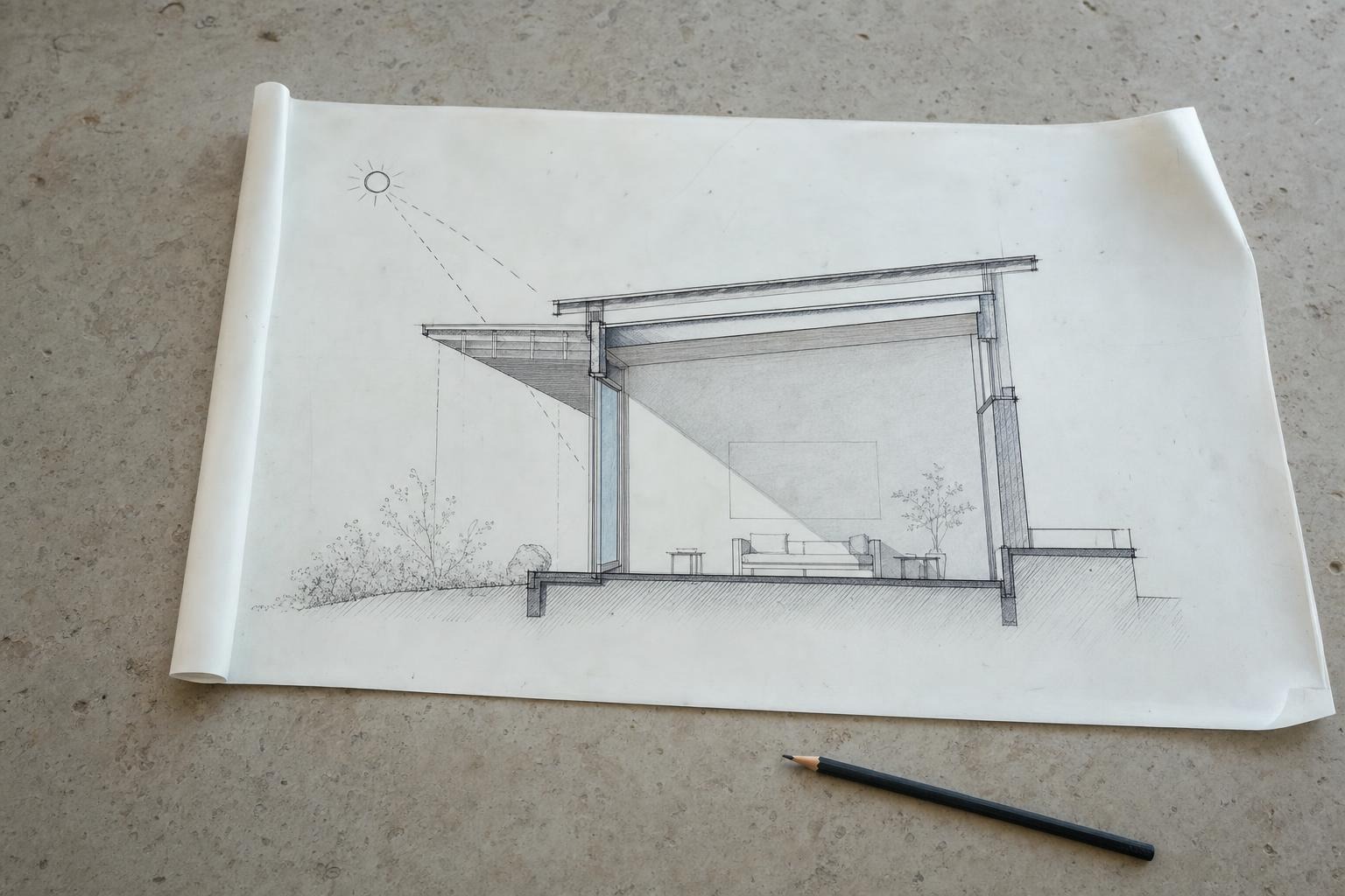 Architectural Concept of Daylight Without Heat
