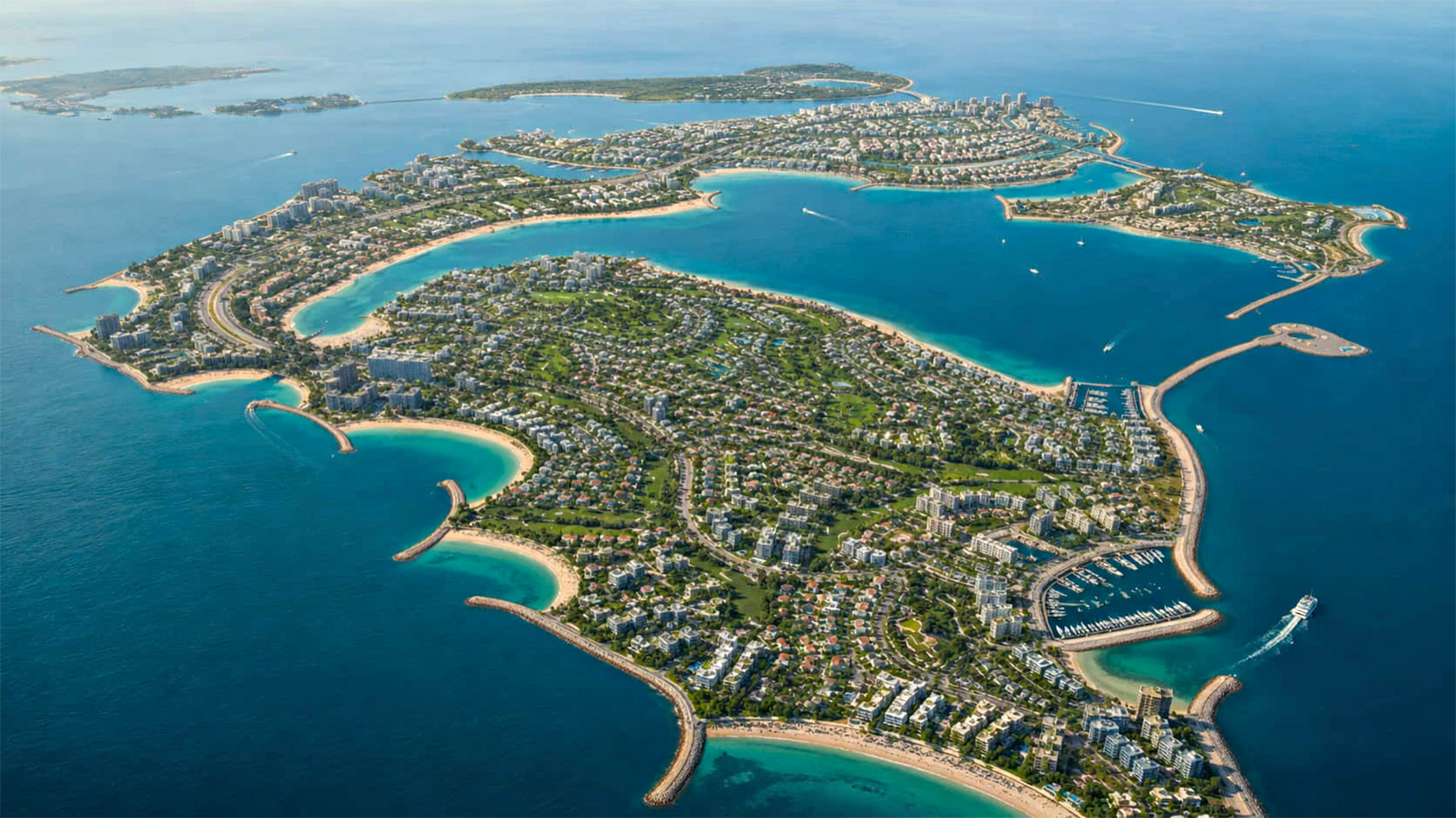 Dubai Islands Waterfront Communities and Coastal Living