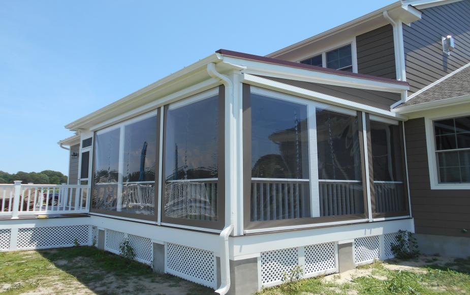 Enclosed Backyard Patio
