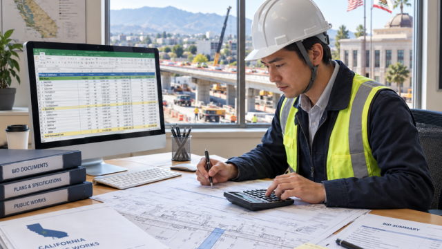Bidding California Public Works: Prevailing Wage, DIR Registration, and Title 24 in Your Estimate