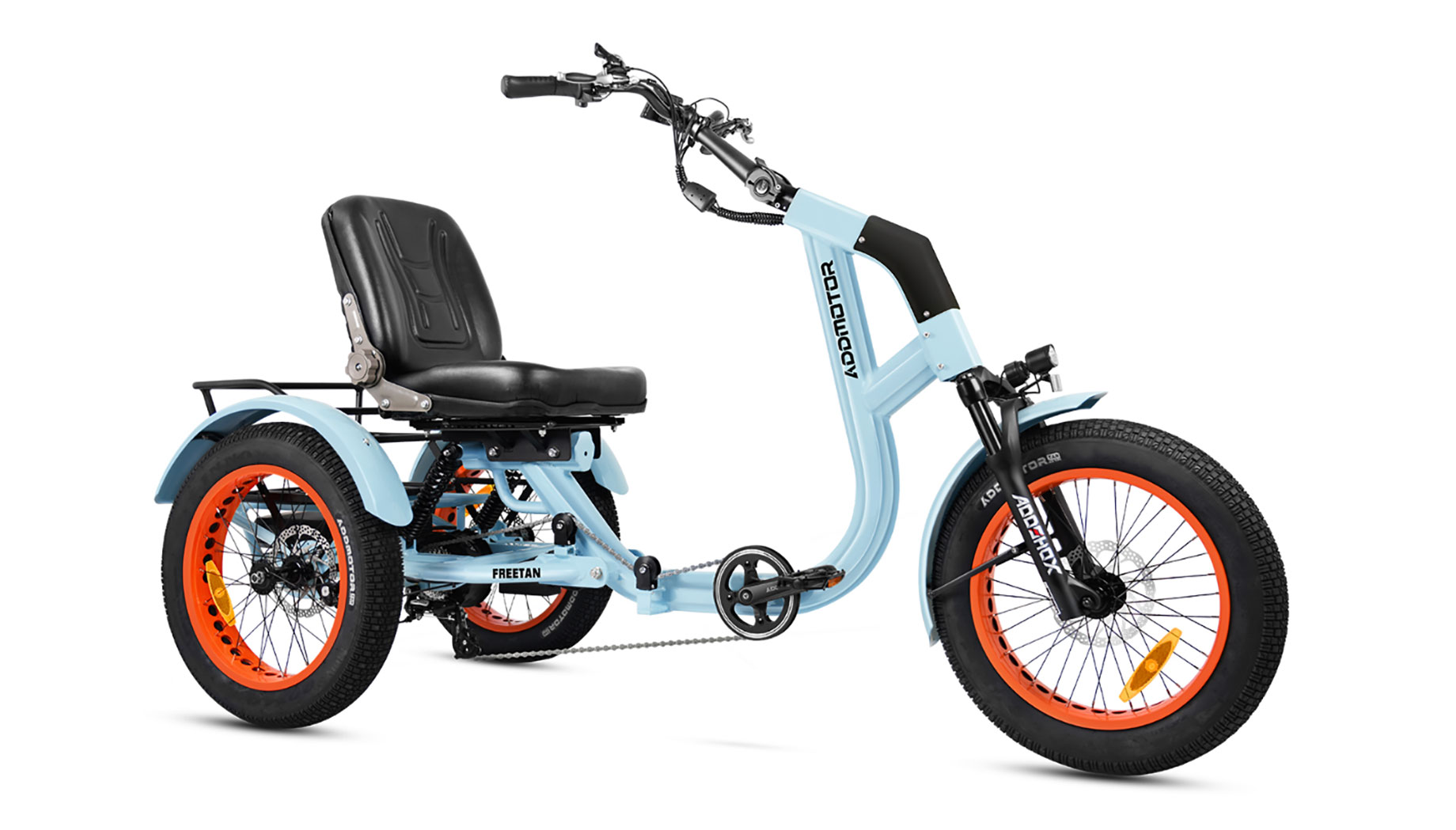 Freetan M-368X Full-Suspension Semi-Recumbent eTrike