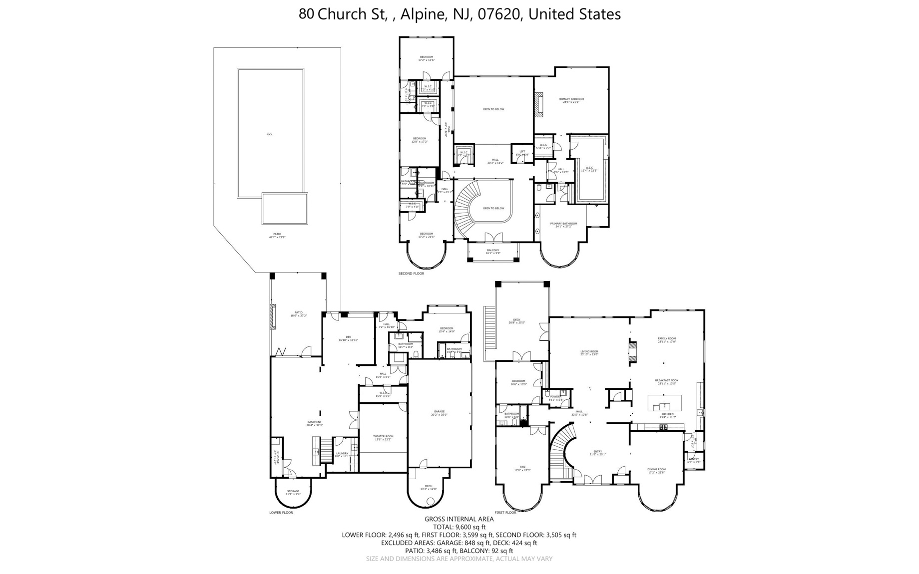The Stone Chateau – 80 Church St, Alpine, NJ, USA – 51