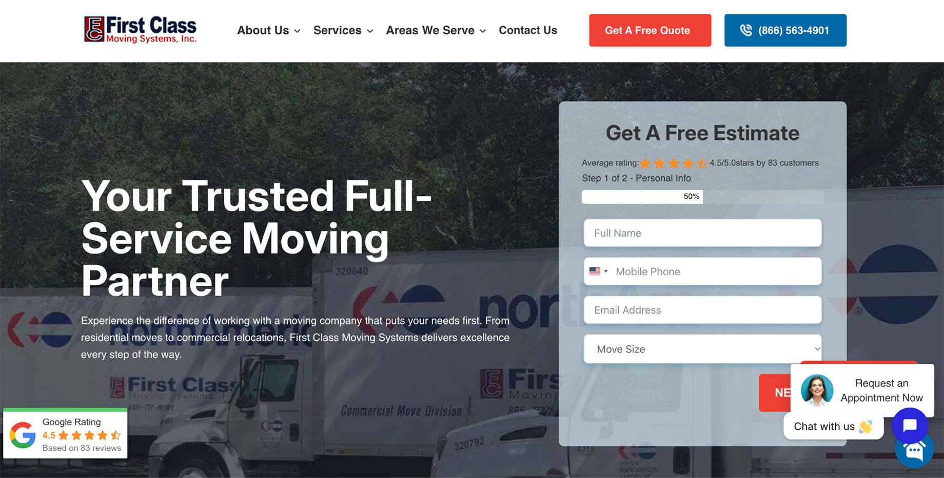 First Class Moving Systems