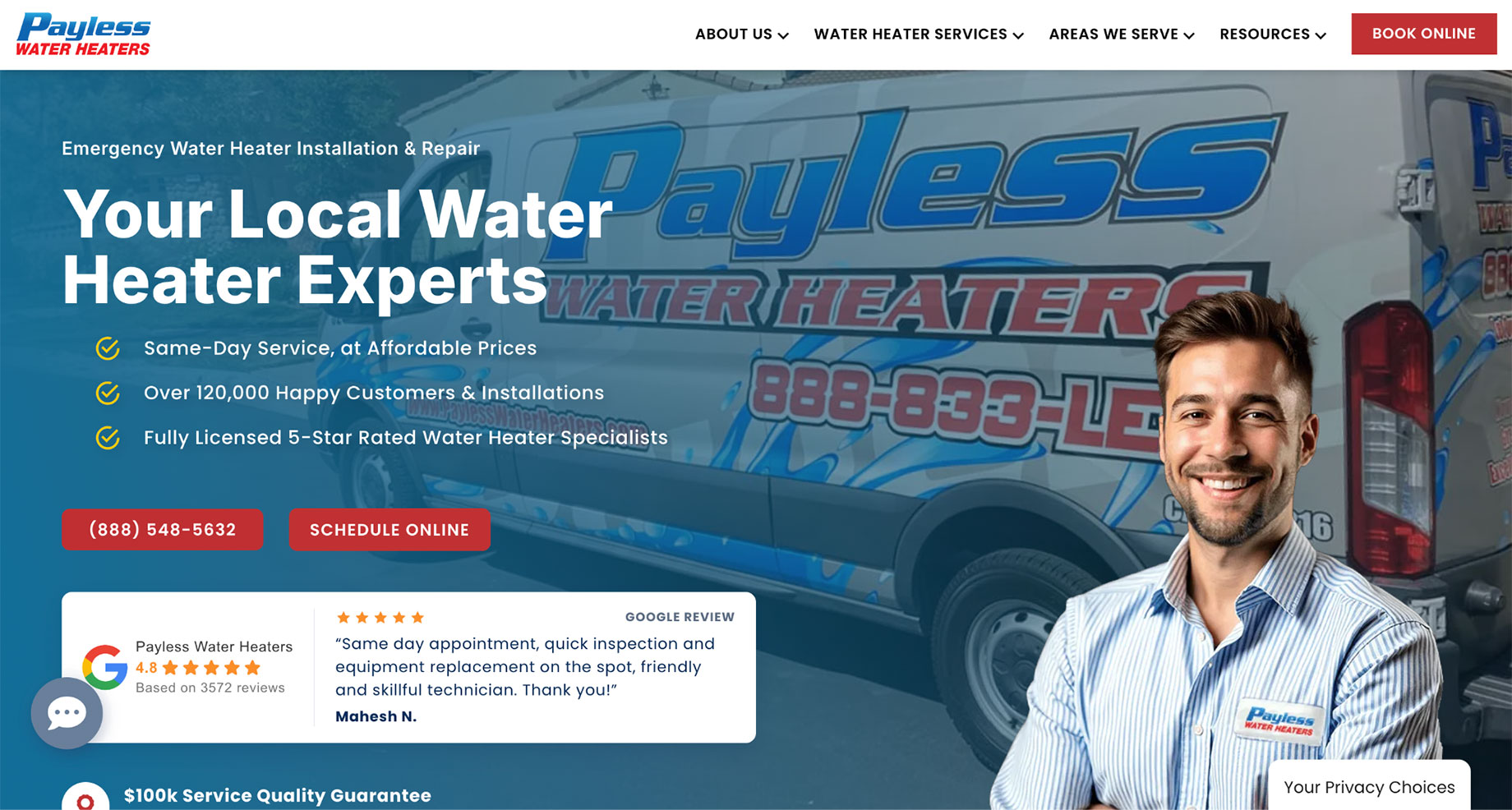 Payless Water Heaters